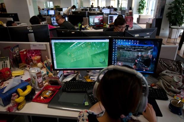 中国当局推出网游管理办法征求意见稿　经营网游公司股价大跌