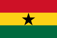 Bandera de Ghana