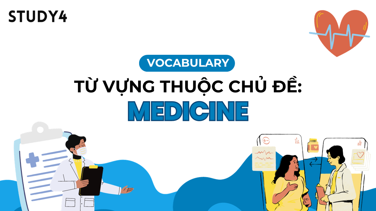 vocabulary từ vựng topic chủ để medicine y tế