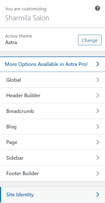 WordPress favicon