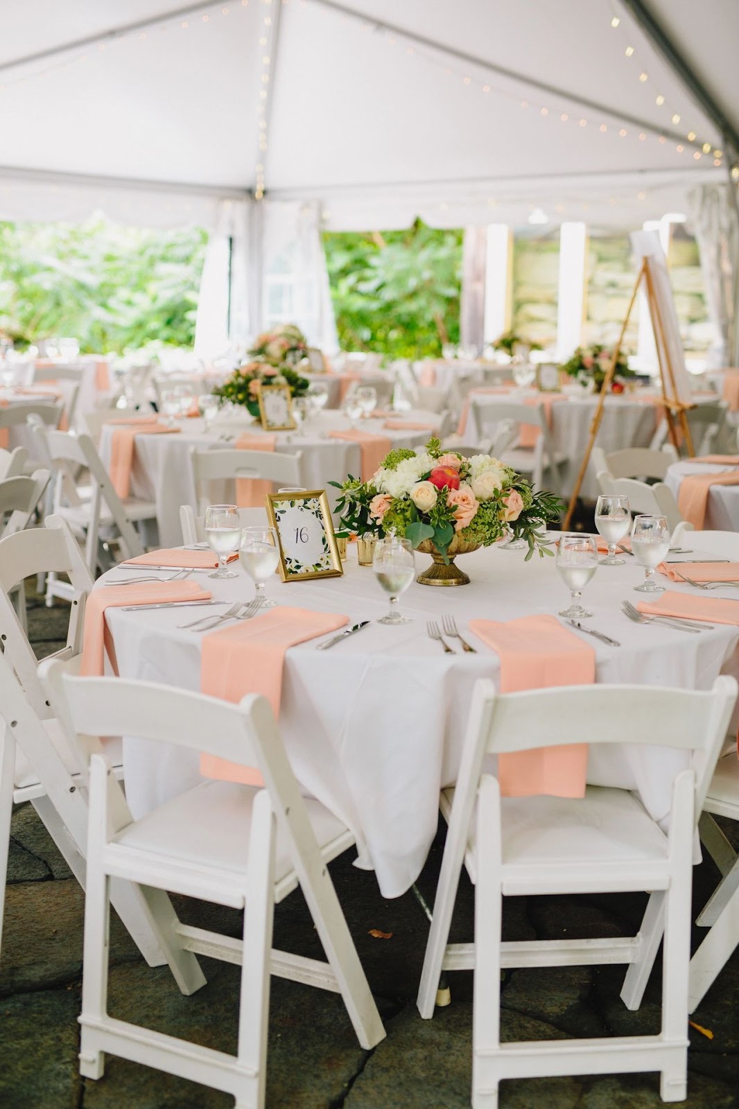 View of tablescape