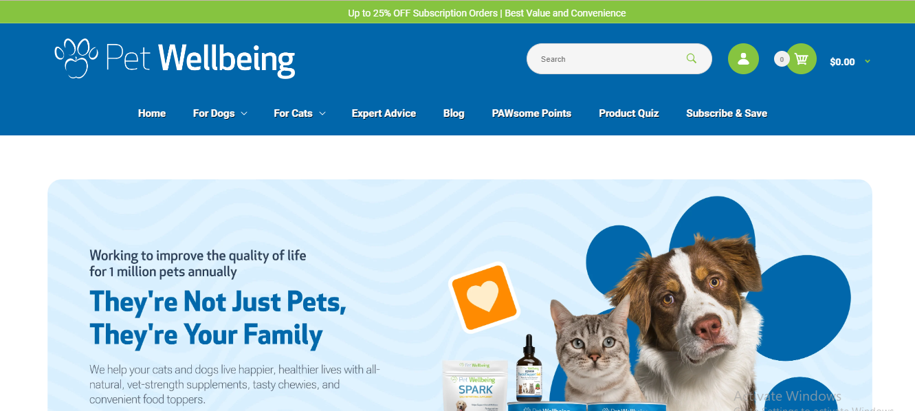 Pet Wellbeing Pet care 
