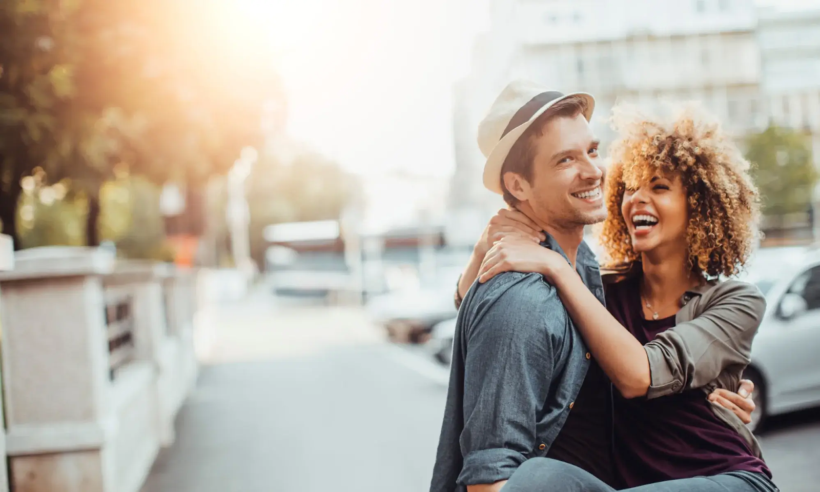 couple on the street