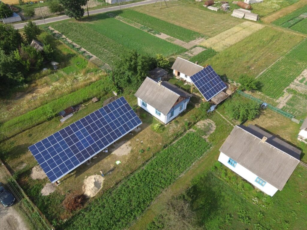 домашні сонячні електростанції сонячні панелі для власного будинку