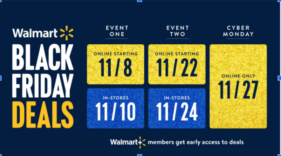 Walmart Black Friday sales schedule