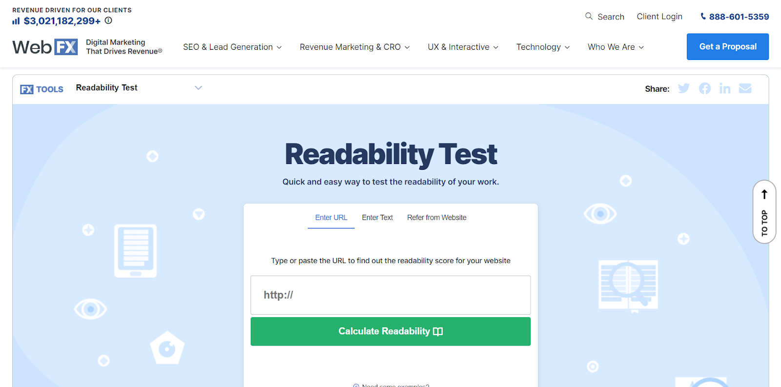 WebFX - Readability Will Change The Way You Produce Content