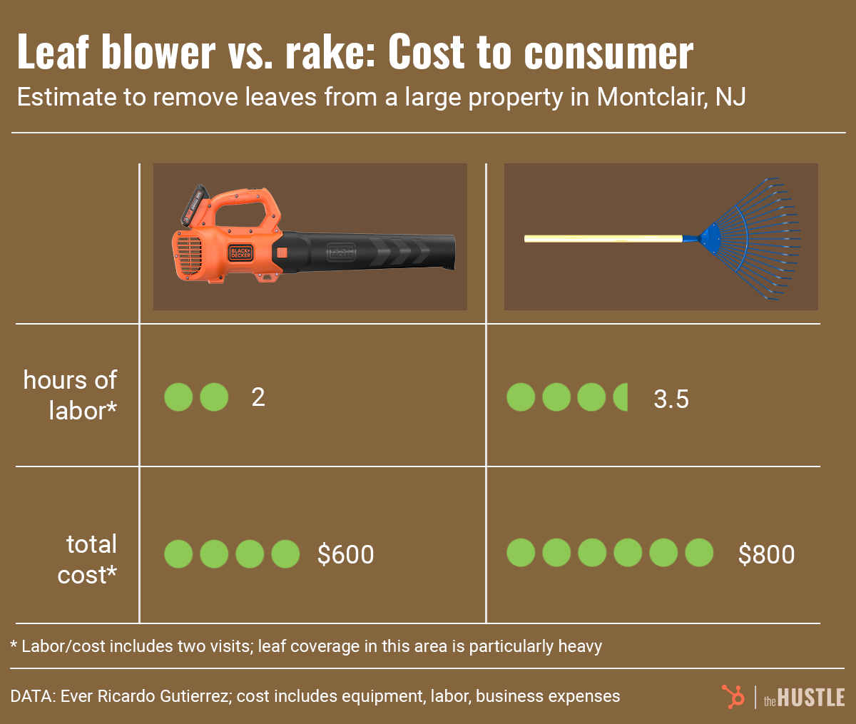 The Rake vs the Leaf Blower: Which Is Better? - Gardenista