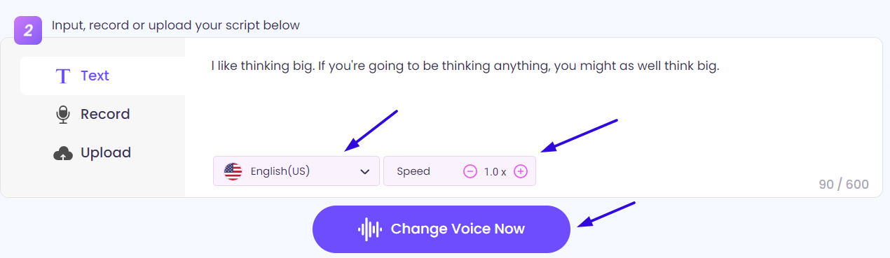 Steps of Making Funny TTS Voices With Vidnoz AI