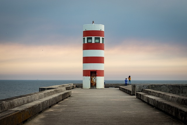 lighthouse, porto, portugal