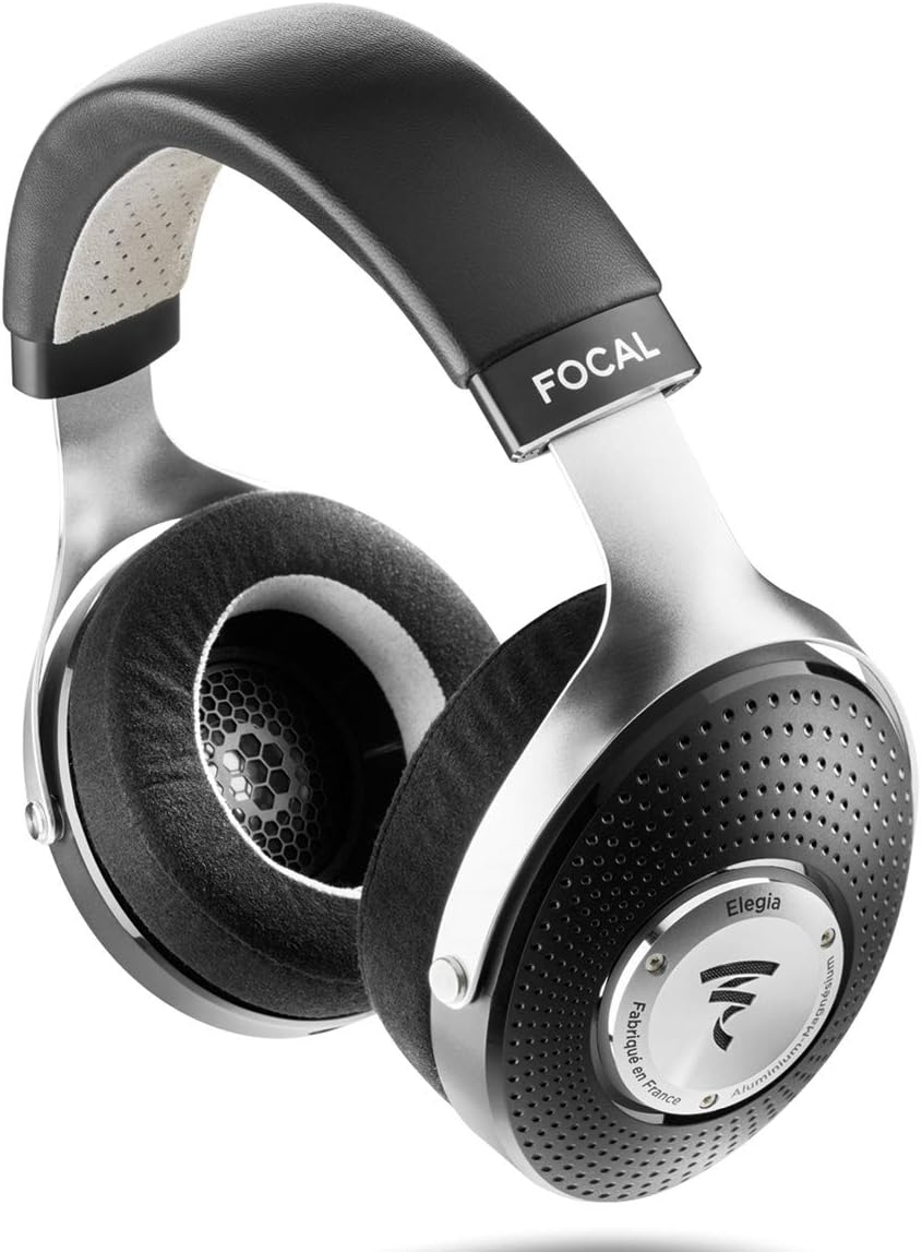 Top 12 Headphone Deals in February 2024 - Focal Elegia Audiophile Circum-Aural Closed-Back Over-Ear Headphones (Black/Silver)