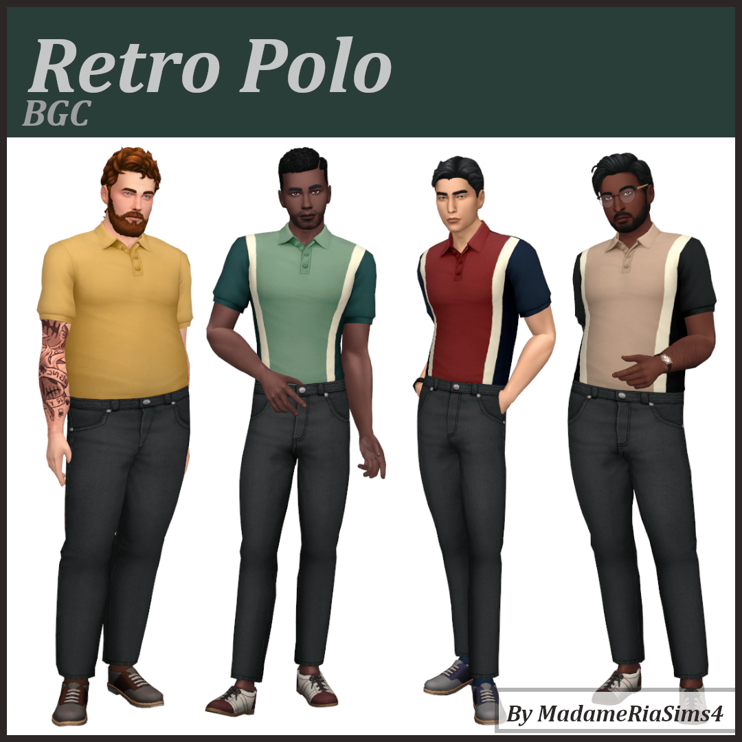 Retro Polo CC (Perfect for Dads or Grandpas!)