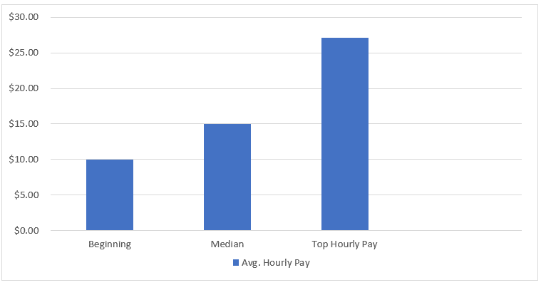 transcriptionist pay chart