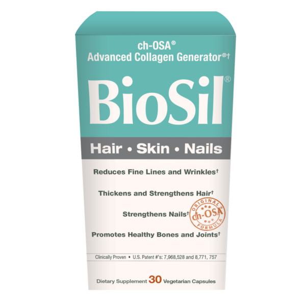 Biosil Hair Skin Nails, Vegetarian Capsules