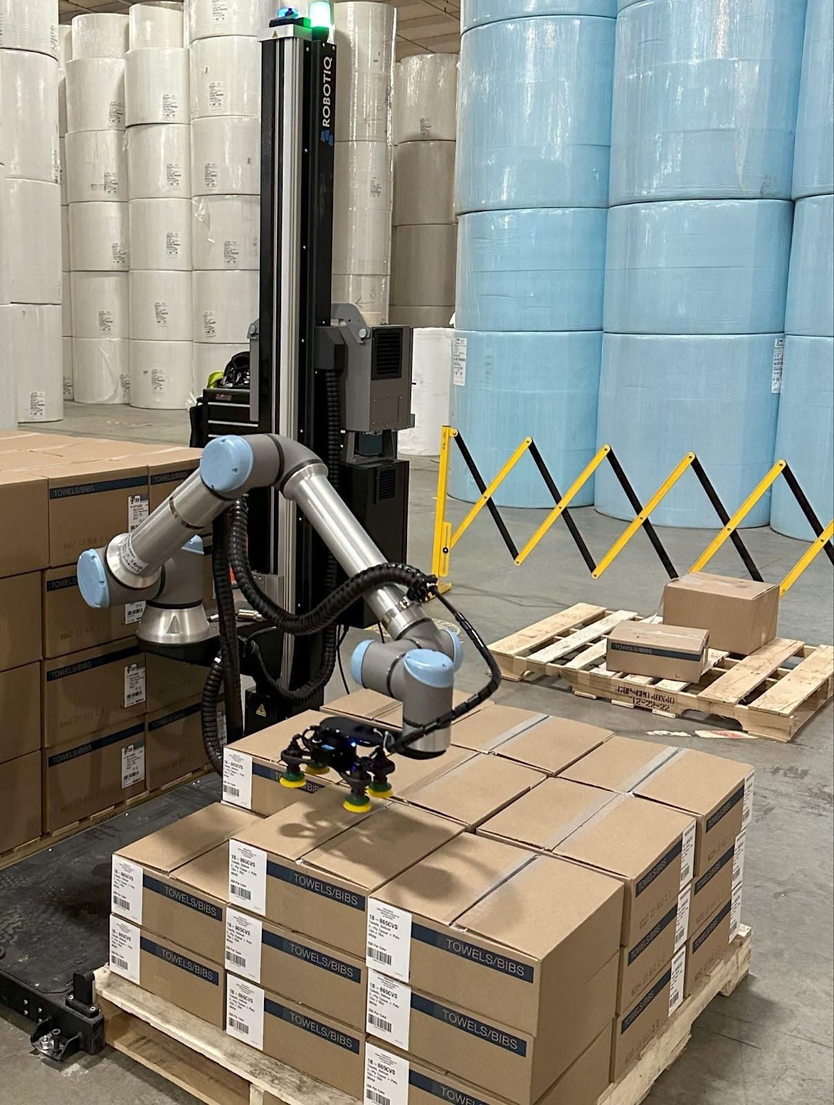 Alleviating Manufacturing Economic Strain Through Automated Palletizing