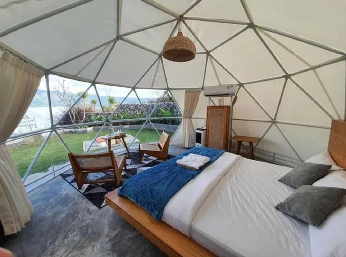 rekomendasi tempat glamping Kintamani Escape Bali