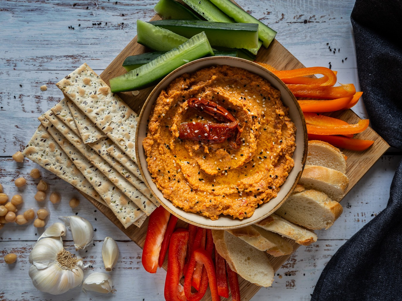 Sun Dried Tomato Hummus