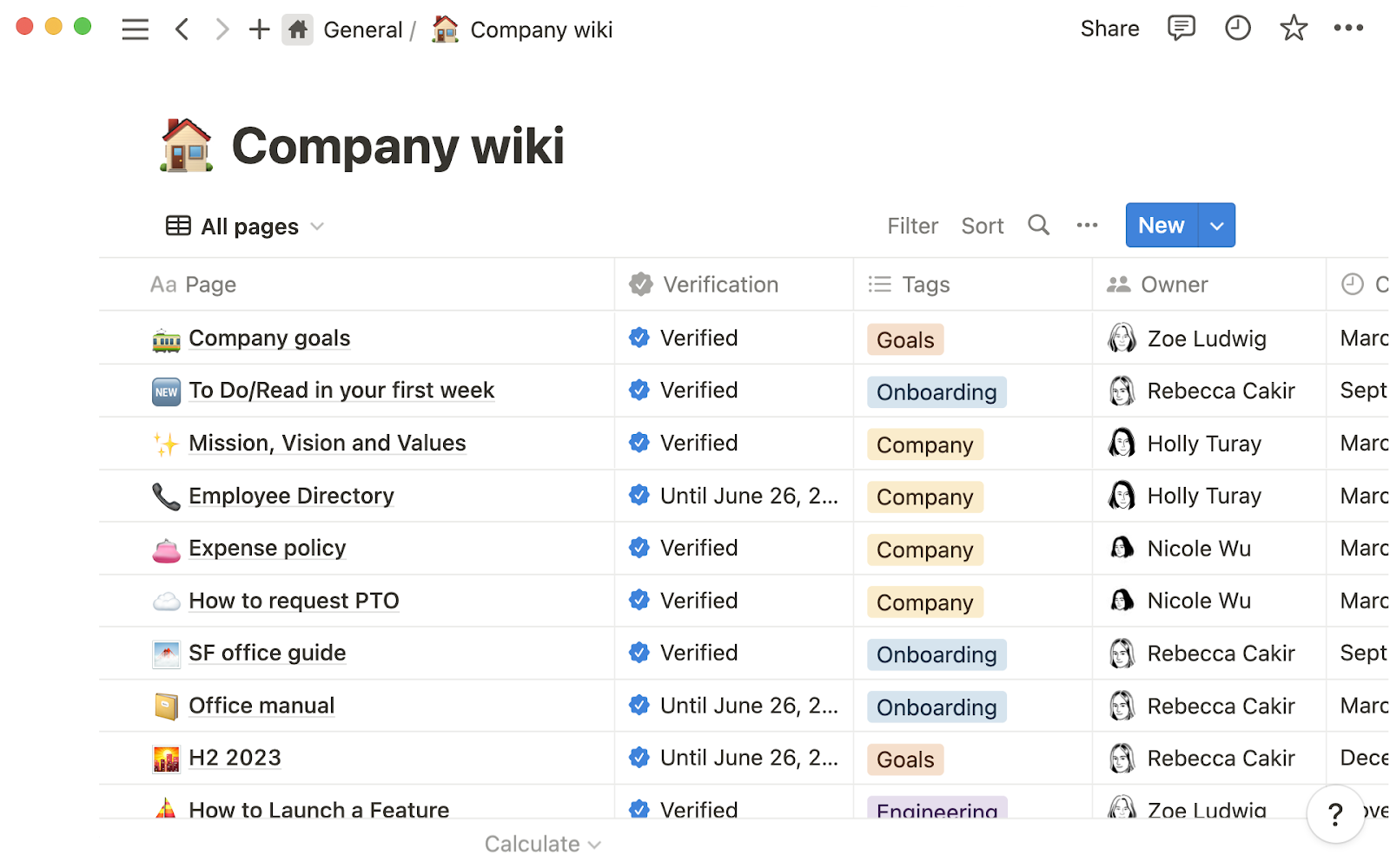 Documents & Wikis with Notion