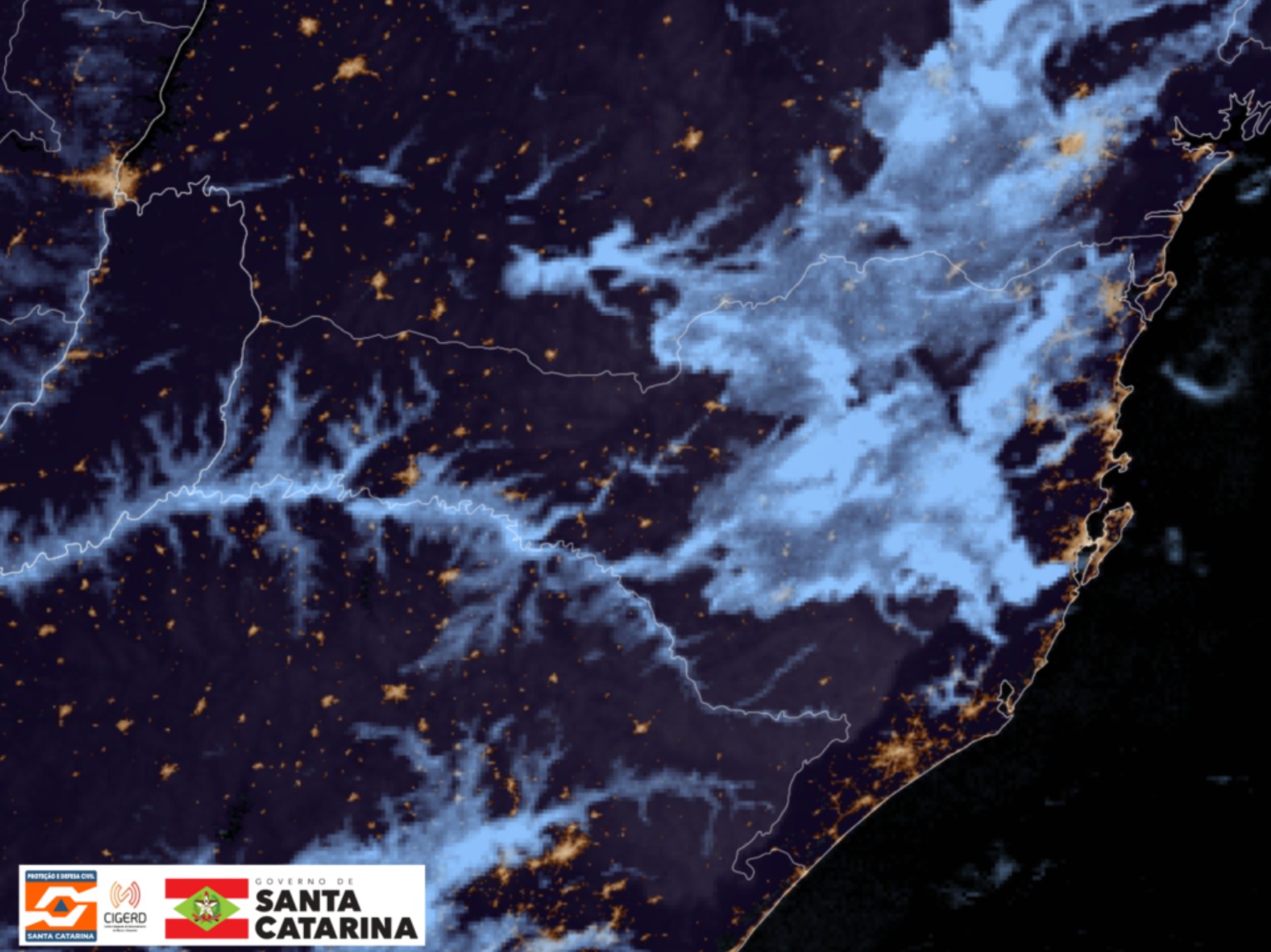 Último dia de maio começa com recorde de temperaturas mínimas em Santa Catarina