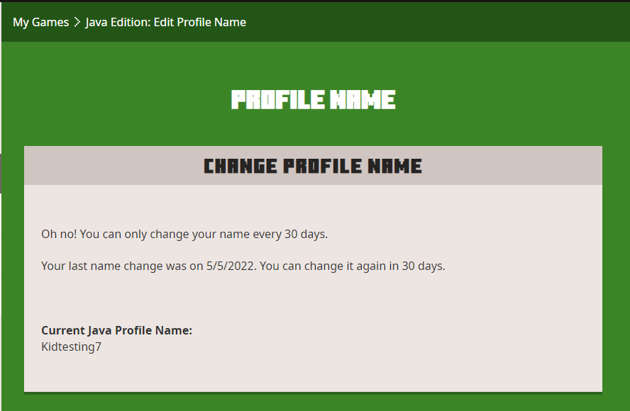 How to Change Your Minecraft Username - GeeksforGeeks