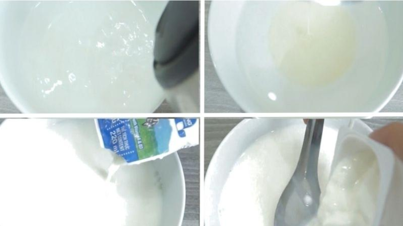 Bước đầu tiên trong quy trình cách làm sữa chua bằng máy là đun nóng sữa