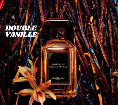 Photo of Guerlain Spiritueuse Double Vanille Eau de Parfum bottle, featuring its elegant design and luxurious allure.