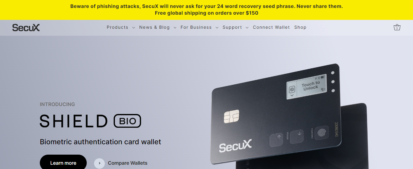 SecureX Wallet