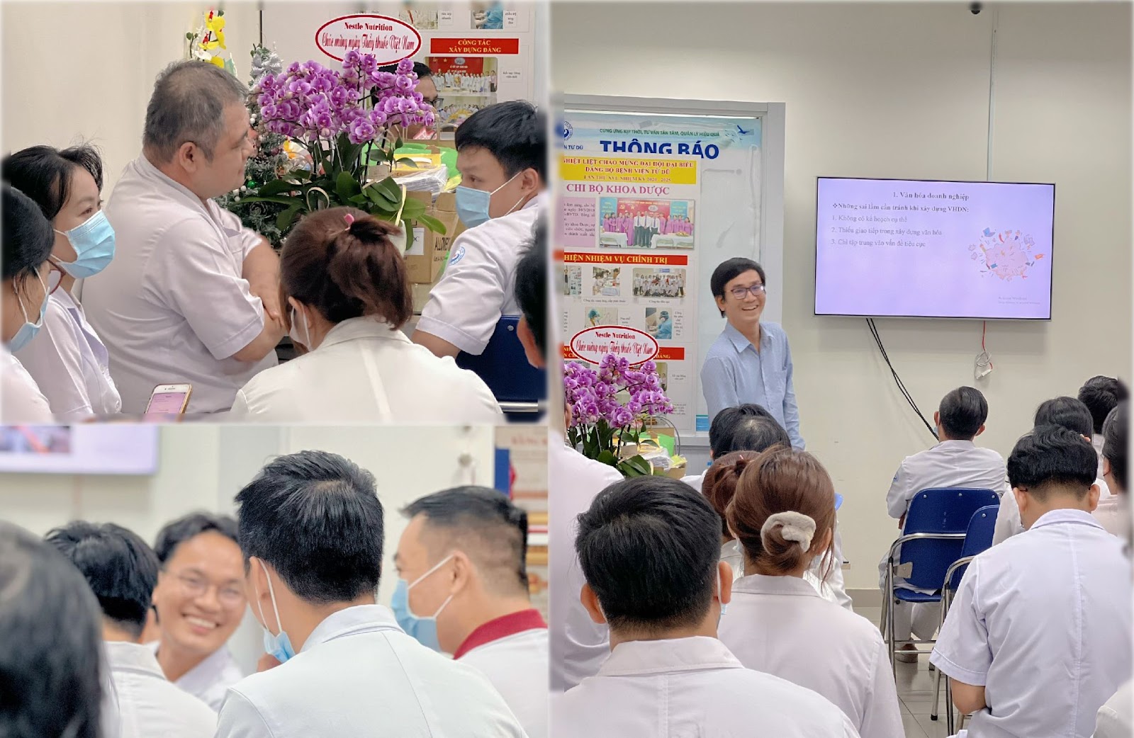 Học viện kỹ năng VTALK đào tạo chuyên đề tại Bệnh viện Từ Dũ