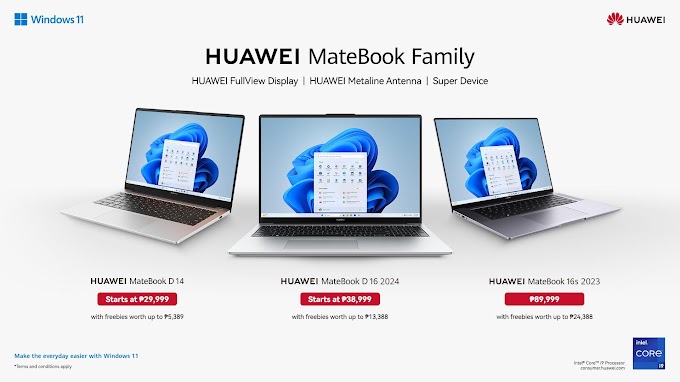Ready to Upgrade Your Laptop Game? Explore HUAWEI MateBook's Promos and Discounts this March