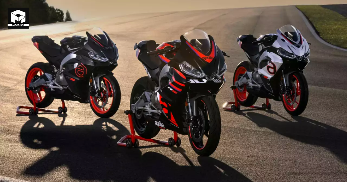 Aprilia RS457 - Power, Style, and Tech in One! - back