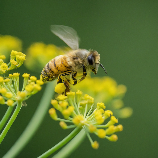 Fennel Flowers: A Feast for the Senses and a Haven for Pollinators