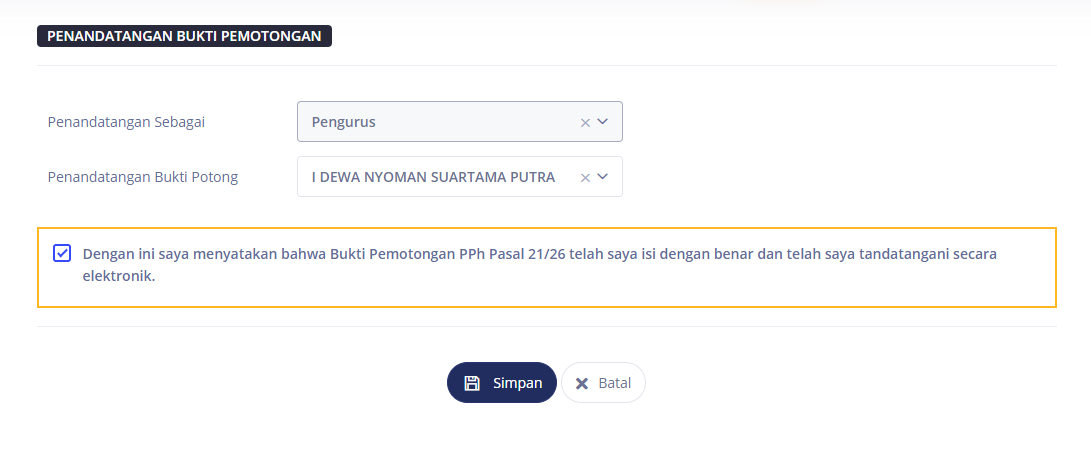 bukti potong pph 21 final, cara membuat bukti potong pph 21 final