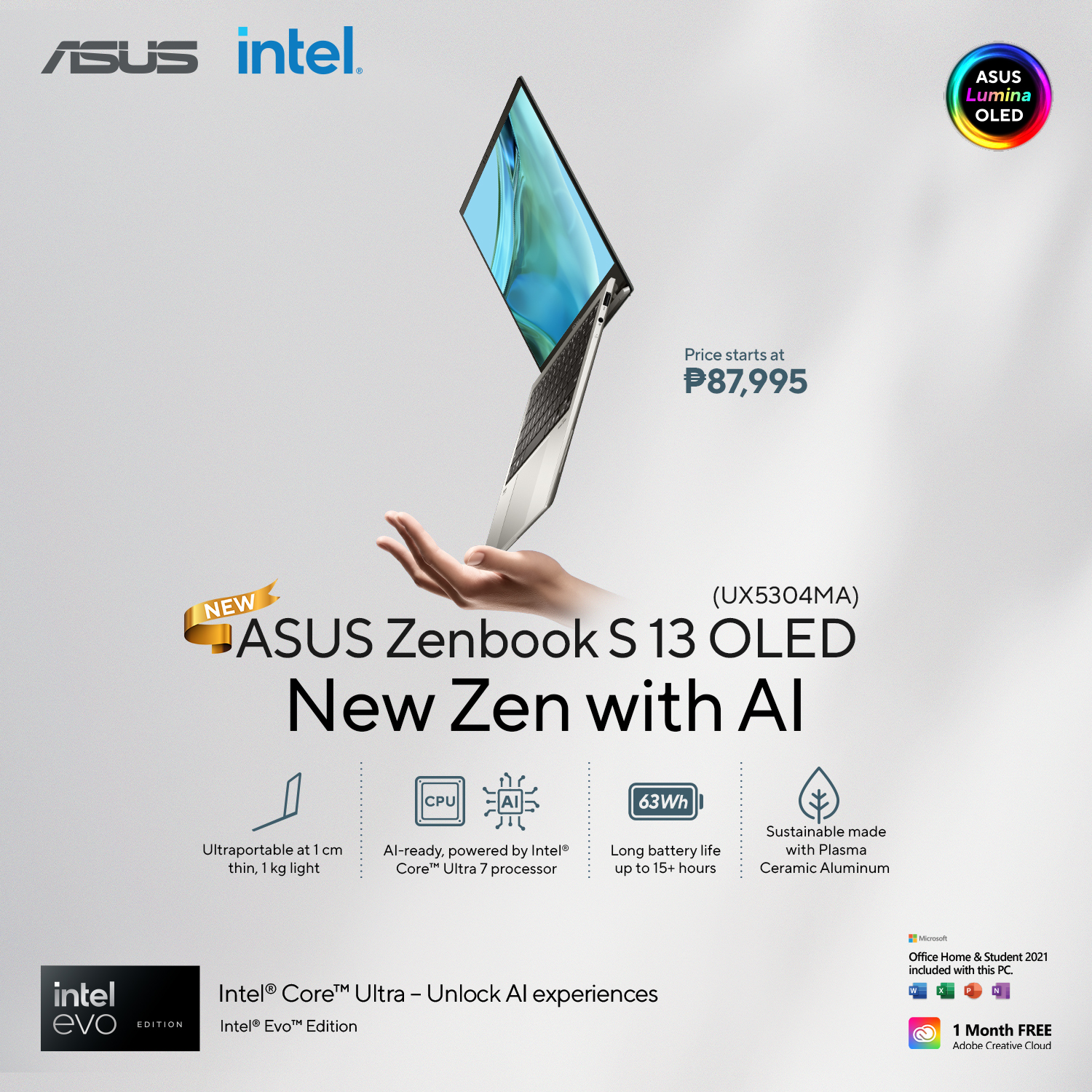 ASUS Philippines Announces New Zenbook S 13 OLED with Intel Core Ultra 7 Manila Republic