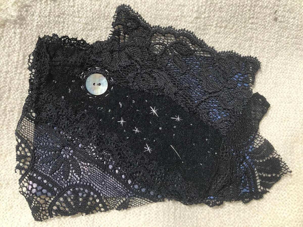 My stitched tribute to the Milky Way.