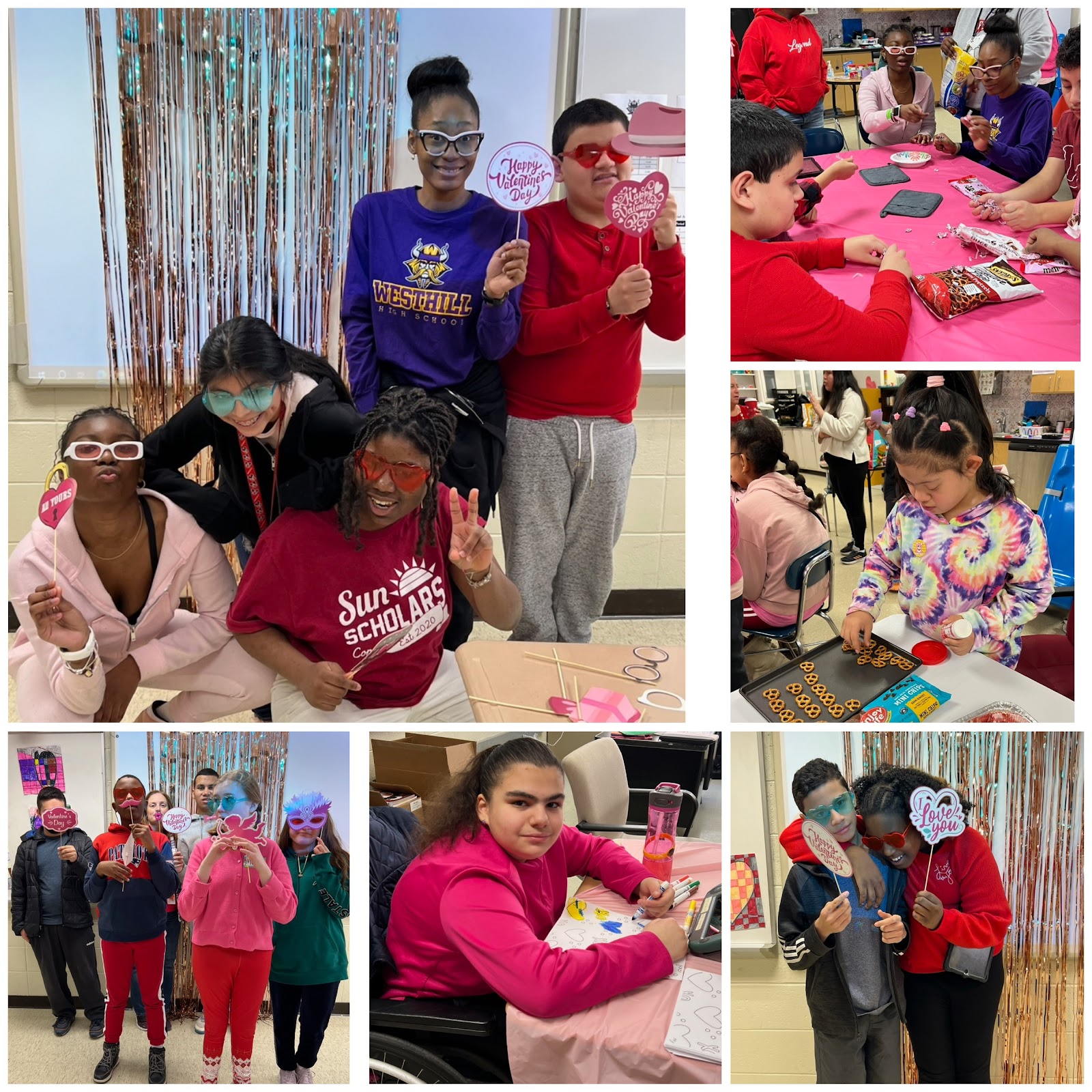 Valentine's Celebration with Rippowam and Westhill students