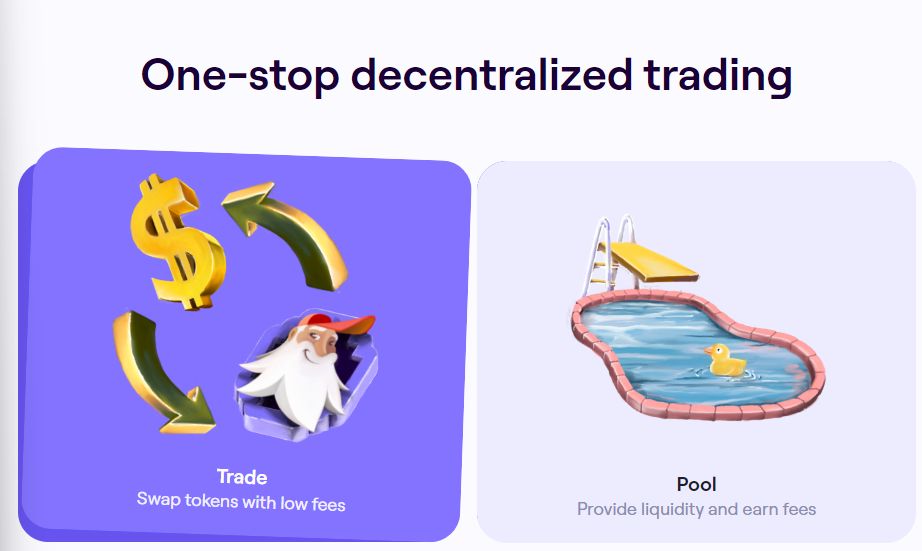 trade and pool on TradeJoe