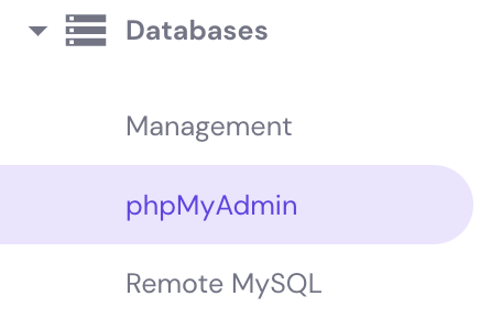 Backup the WordPress Database through phpMyAdmin