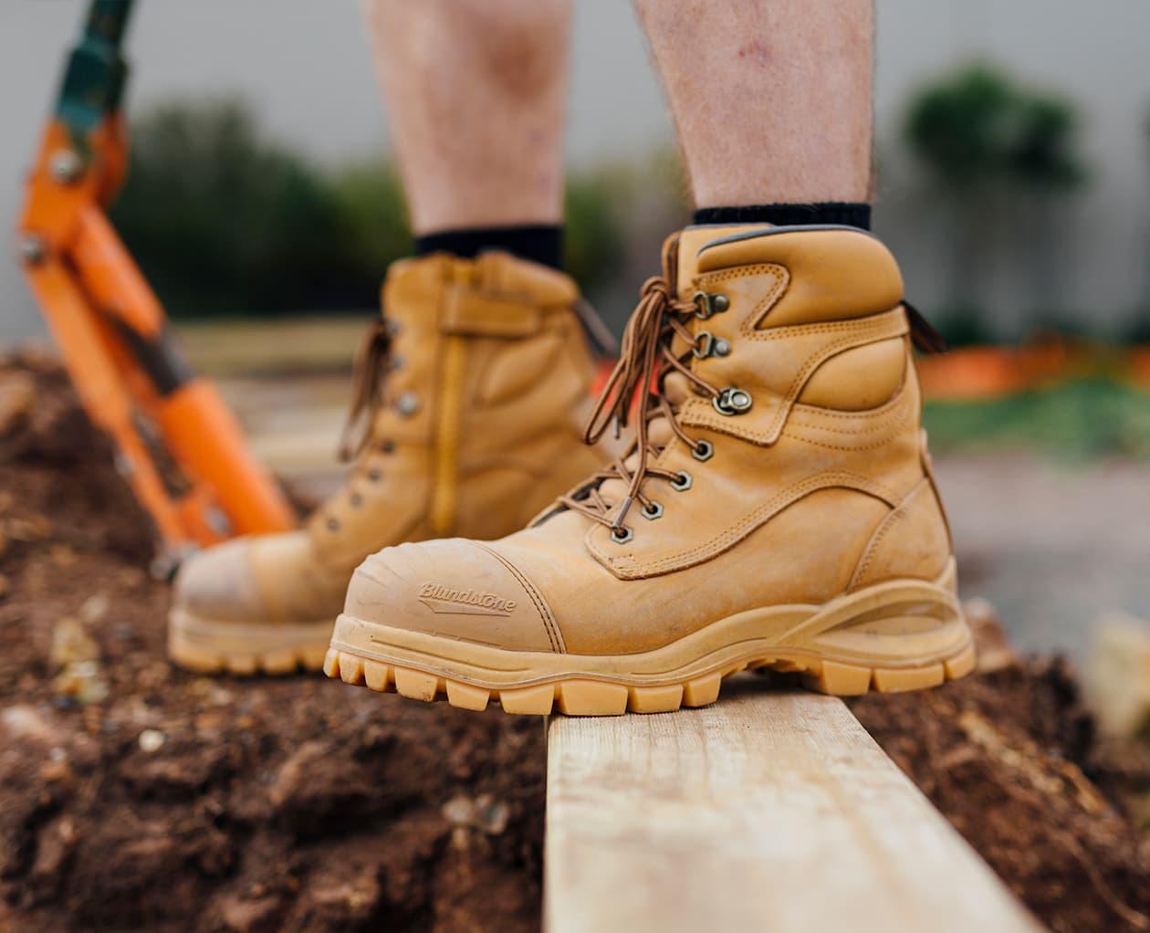 Wheat Safety Boots, Unisex Style 992 - Blundstone Australia