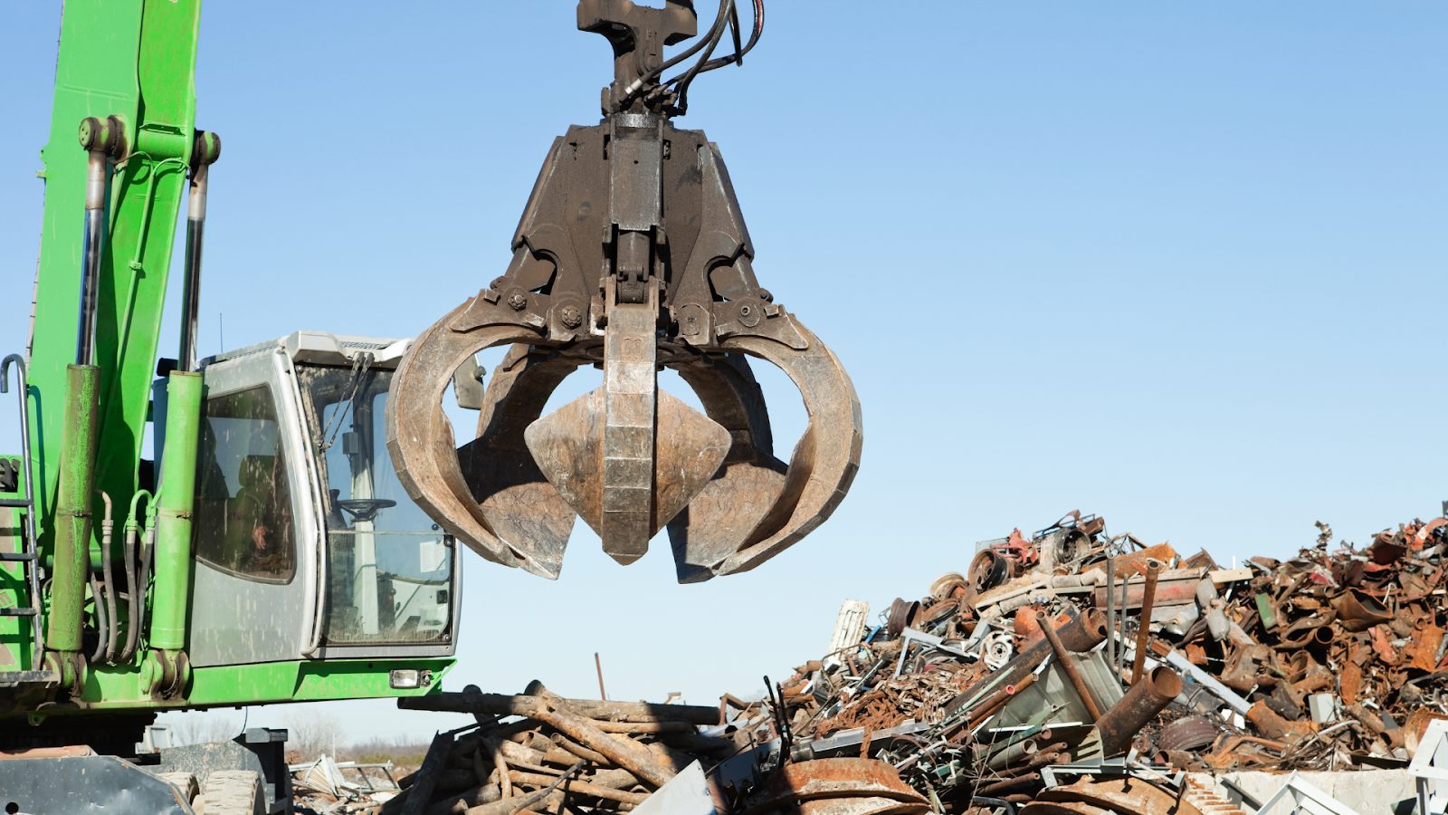 Steel and stainless steel can be sourced from scrap materials