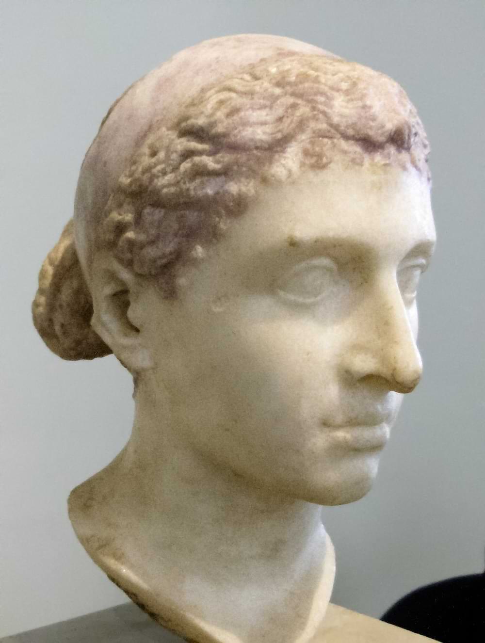 Marble bust of Cleopatra VII of Egypt, ca. 40-30 BCE
