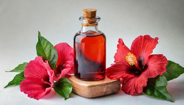 Hibiscus powder for hair as Hair Oil