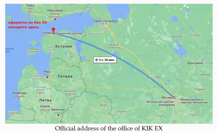 official address of KickEx