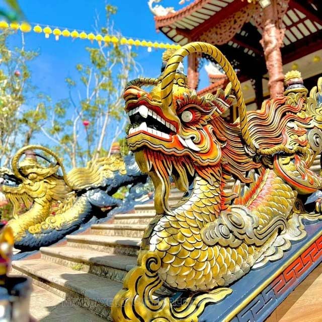 Linh vật tại chùa Phước Bảo - Quảng Trị