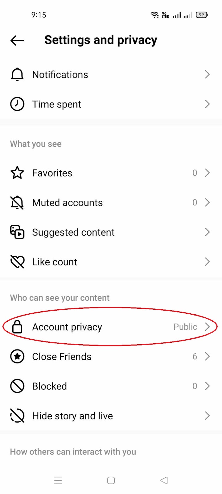 Hide Followers on Instagram - Account Privacy
