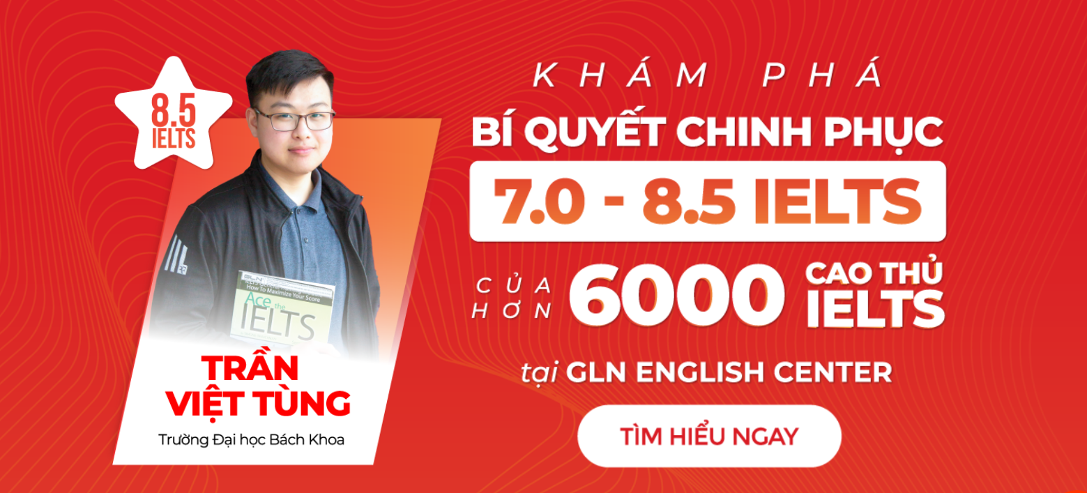 Thiết kế Landing Page - Trung tâm tiếng Anh GLN