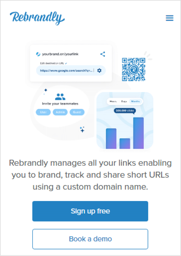 Rebrandly-Link branding tool