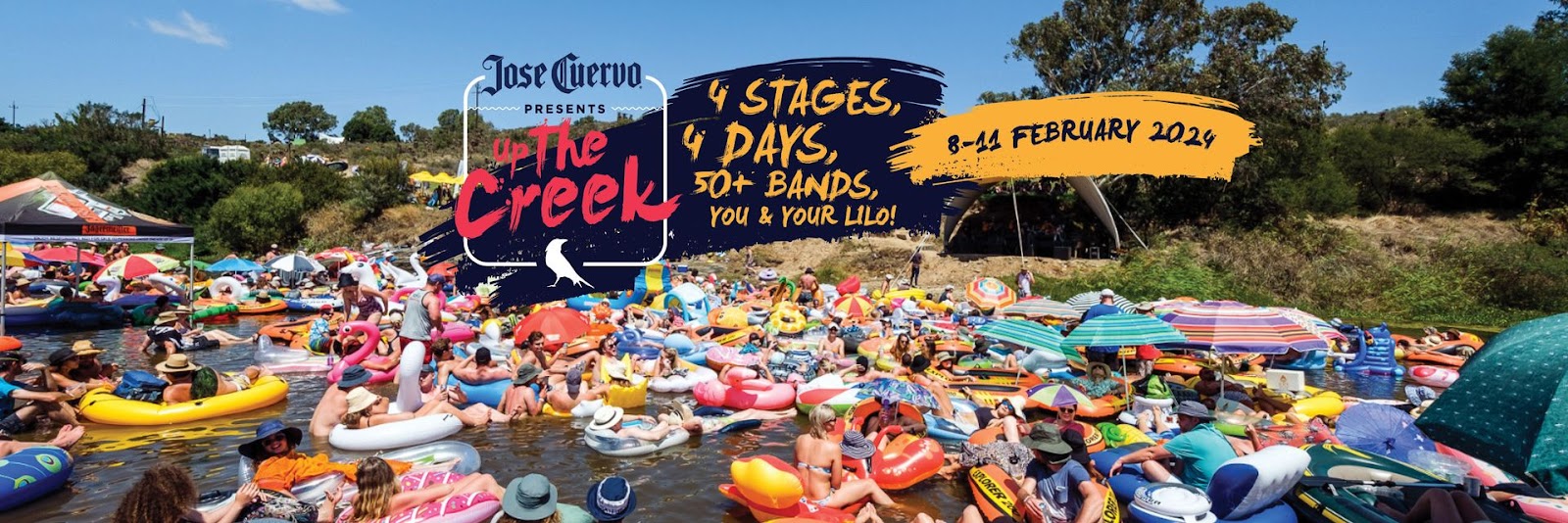 Up The Creek 2024 announces Phase 2 of their artist lineup Texx and