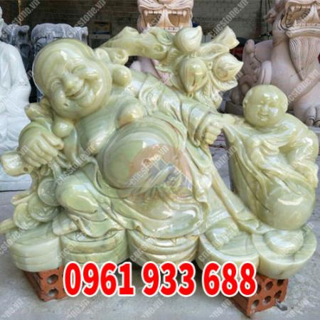 Tượng Di Lặc kéo bao tiền