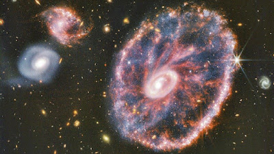 El Webb muestra una de las galaxias más lejanas captadas