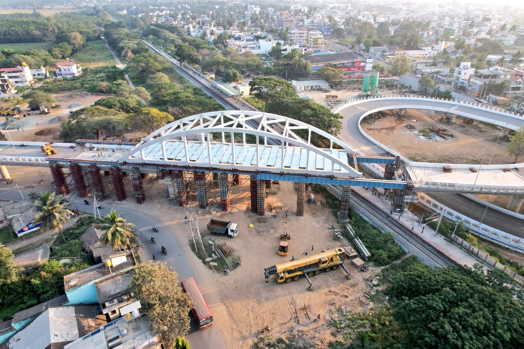 Shivamogga Vidyanagar Railway Overbridge