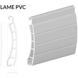 Lame PVC schéma technique